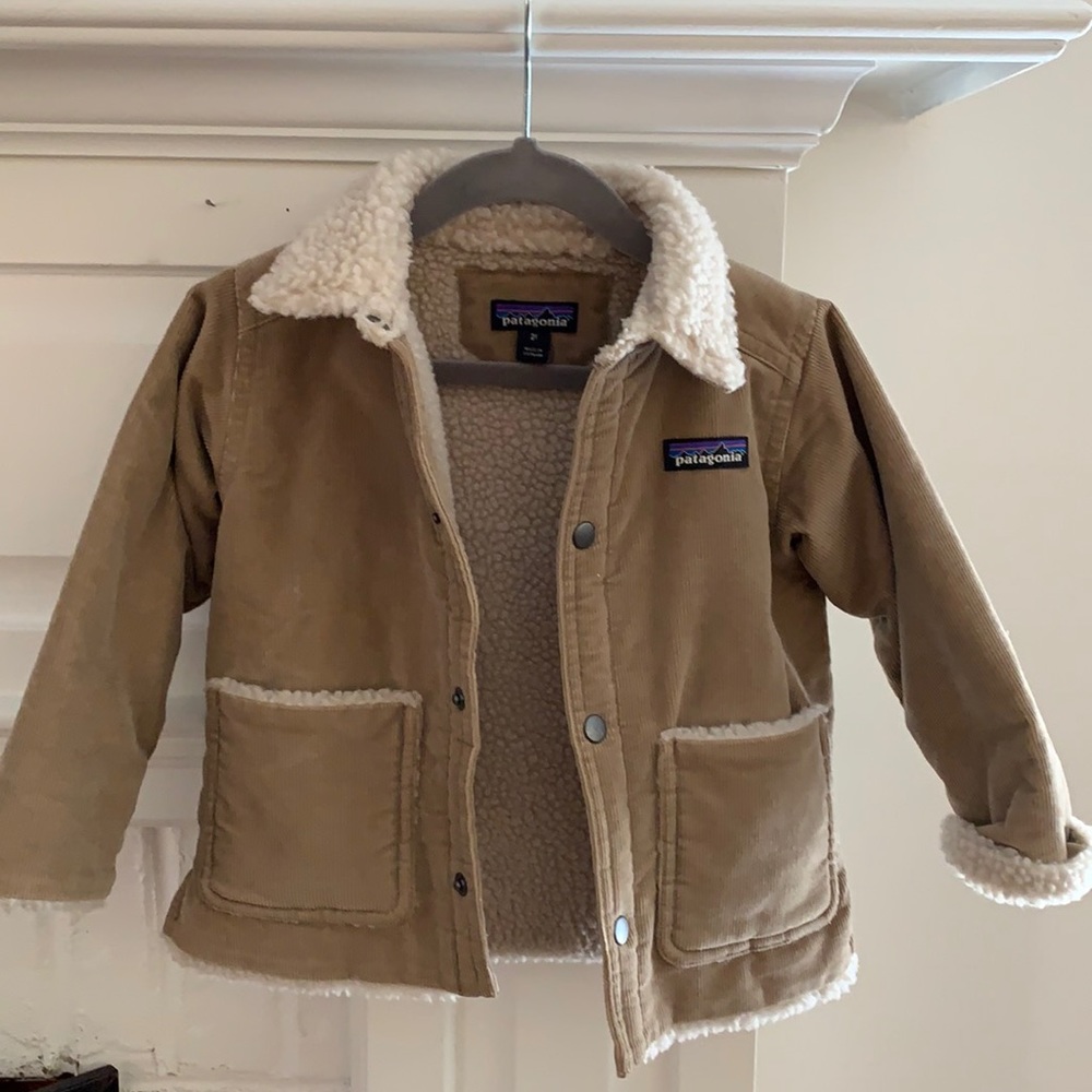 Patagonia warm corduroy insulated coat